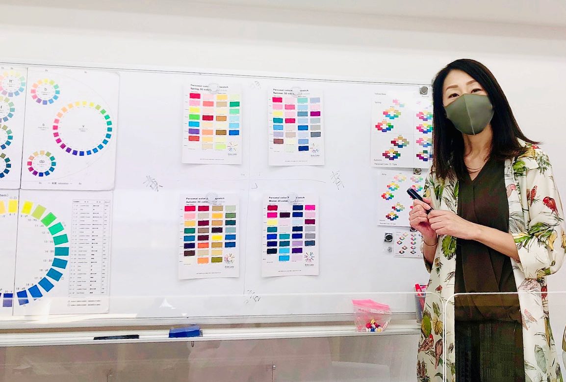 学びの1日。懐かしくて楽しい学びの時間でした(^^)#国際カラープロフェッショナル協会 #ICPA#パーソナルカラー#パーソナルカラー講師#カラーコンサルティング#カラーコーディネート#淡路島カラーサロン#淡路島 #studioprism