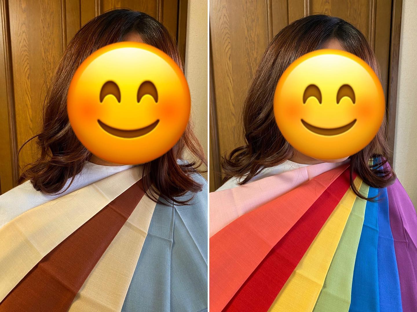 神戸からお越しくださった同級生のお二人様。以前職場の先輩からstudio prismの事を聞かれていて、ネットで調べた上で来てくださいました。パーソナルカラーや骨格診断の情報通の方に数あるサロンの中から選んでいただけるのは嬉しい限りです、ありがとうございます♡お2人のKさんは似合う色、ライン、形など、ほぼすべての特性が真逆でした。ポイントメイクは、それぞれのシーズンカラーで今まで使われていなかったアイシャドウを試していただき、お2人ともとてもお似合いでした！これからも仲良くオシャレやショッピング、楽しんでいただきたいです#パーソナルカラー#パーソナルカラー診断#15分類進化型パーソナルカラー #15分類進化型パーソナルカラー診断 #骨格診断#顔パーツ診断 #国際カラープロフェッショナル協会 #studioprism#パーソナルカラー淡路島#骨格診断淡路島#淡路島#淡路島カラー#淡路島カラーサロン#淡路島パーソナルカラー#淡路島骨格診断#淡路市#洲本市#南あわじ市#パーソナルカラー診断神戸 #パーソナルカラー徳島