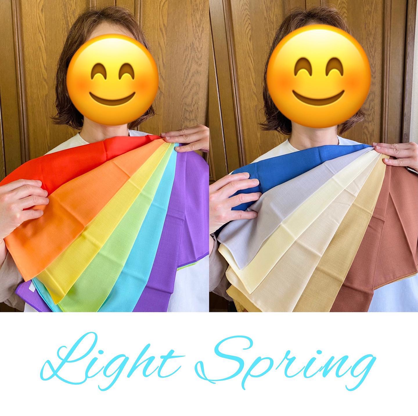 昨日の3名のフルカラー&骨格イメージコンサルティングのお客様。15分類進化型パーソナルカラー診断結果は、ライトスプリングがお一人、ライトサマーがお一人、そして◯◯ニュートラルがお一人。午後にお越しいただいたKさんは、自己診断をやればやるほど分からなくなった、ということでしたが、診断してみるとその理由が明らかに。なぜならKさんにお似合いの色の特性は、パーソナルカラーの4シーズン分類だけではとうていどれにもピッタリ当てはまるものではなかったのです。ベースはほぼど真ん中のニュートラル、似合う明度は中〜高明度、似合う彩度は中〜低彩度。似合う特性を数値化して指標に落とし込む診断法だからこそ、どの特性がどの程度似合うのかがお客様にも客観的に分かり、ご納得いただける説明に結び付きます。K様も、今までご自身でこういう事かな?と思われていた事の答えが見つかり、お似合いの特性をしっかり把握されていました。例えば「ゴールドもシルバーもどちらも同じぐらい似合う」と思われていた理由は、その通り、どちらも同じぐらいお似合いだから、でした。あまりピカピカしてないならよりお似合いです♀️結果的にサマーとオータムにお似合いの色が多かったので、ニュートラルでもライトとソフトのコンビネーション、という診断にさせていただきました。3名の骨格診断でもいろいろ思うところがあったのですが、それはまたの機会に#15分類進化型パーソナルカラー診断 #国際カラープロフェッショナル協会 #パーソナルカラーニュートラル#パーソナルカラー診断淡路島#パーソナルカラー診断徳島#淡路島#淡路市#洲本市#南あわじ市#淡路島カラーサロン#studioprism